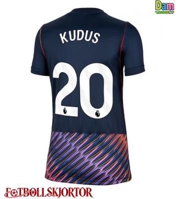 Tottenham Hotspur Mohammed Kudus #20 Bortatröja Dam 2026-27 Kortärmad